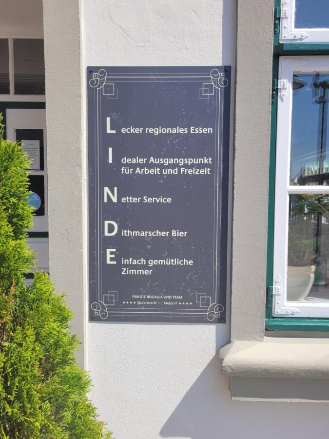 Hotel Zur Linde Мельдорф Экстерьер фото